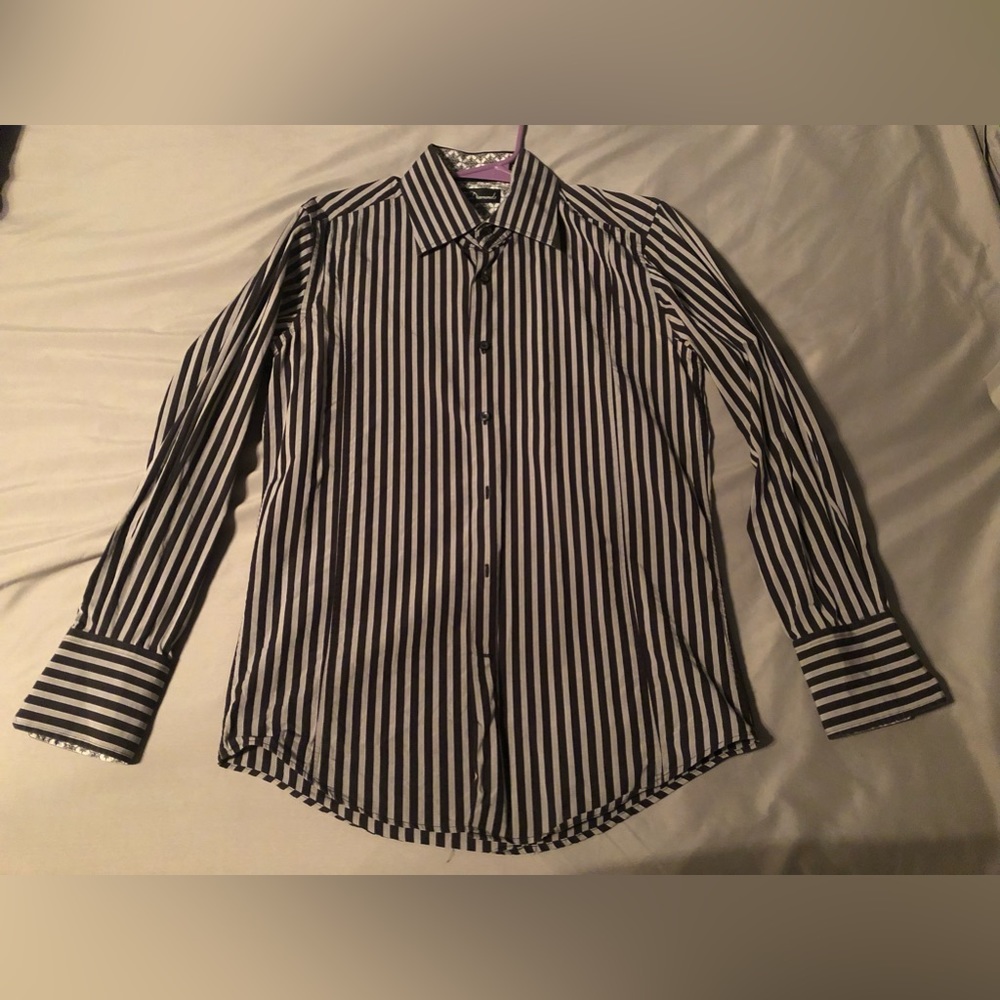 7 Diamonds Striped shirt